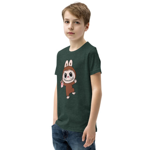 POP MART Labubu Printing Youth Short Sleeve T-Shirt P1-122 - Image 27