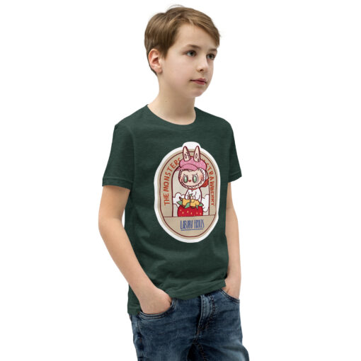 POP MART Labubu Printing Youth Short Sleeve T-Shirt P1-179 - Image 26