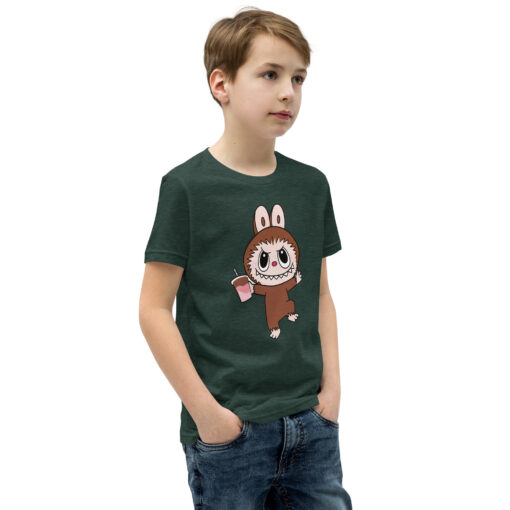 POP MART Labubu Printing Youth Short Sleeve T-Shirt P1-122 - Image 26