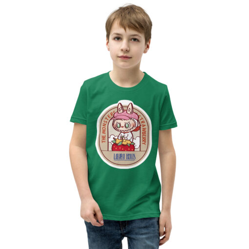 POP MART Labubu Printing Youth Short Sleeve T-Shirt P1-179 - Image 28