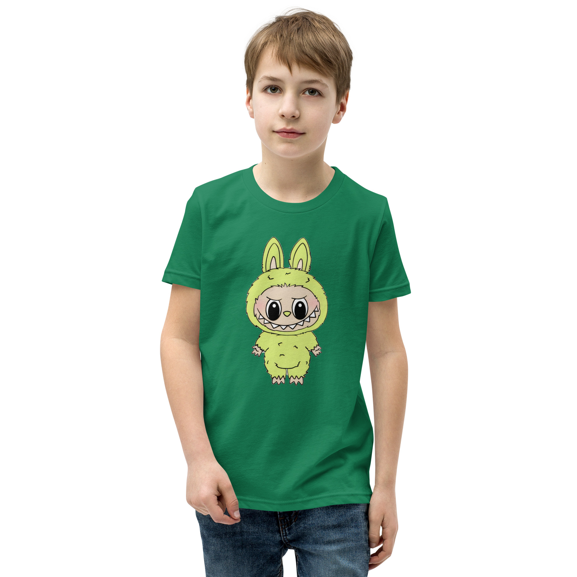 POP MART Labubu Printing Youth Short Sleeve T-Shirt P1-99 - Image 28