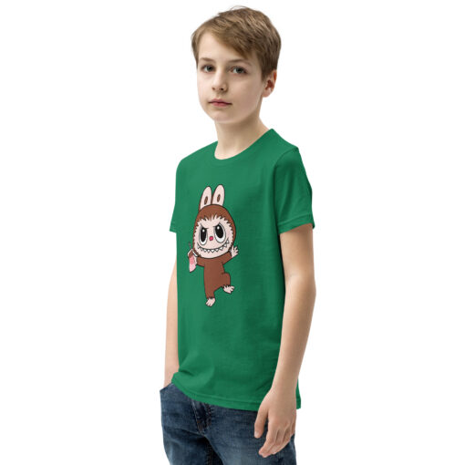 POP MART Labubu Printing Youth Short Sleeve T-Shirt P1-122 - Image 30