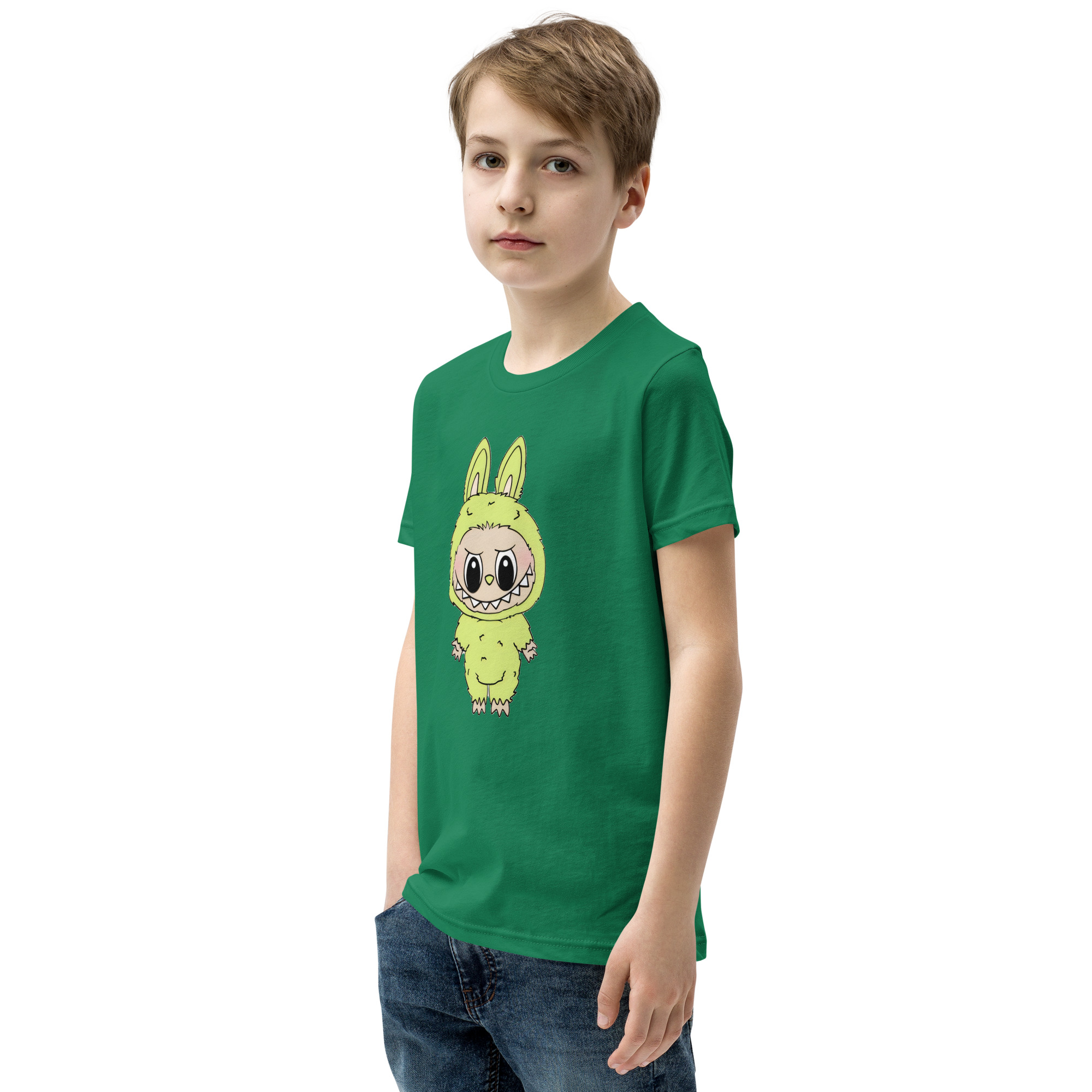 POP MART Labubu Printing Youth Short Sleeve T-Shirt P1-99 - Image 30