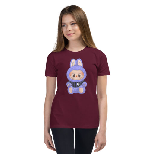 POP MART Labubu Printing Youth Short Sleeve T-Shirt P3-125 - Image 3