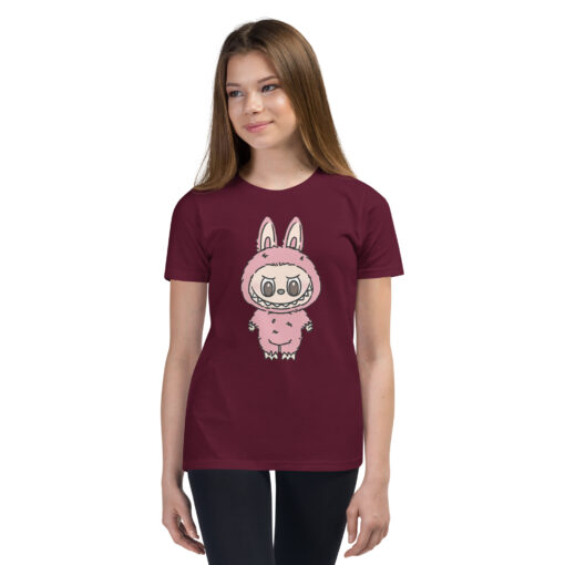 POP MART Labubu Printing Youth Short Sleeve T-Shirt P3-150 - Image 3