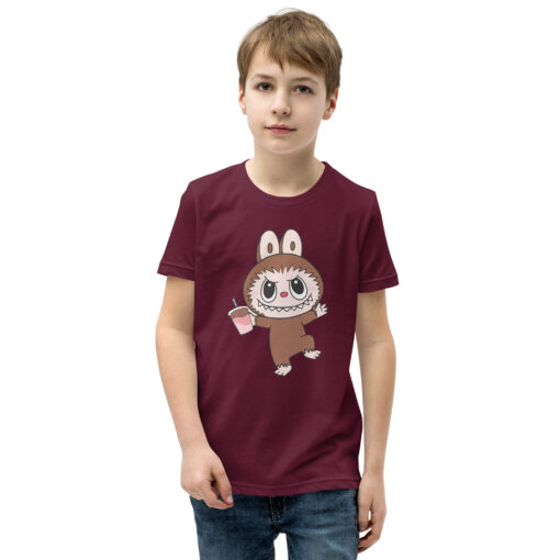 POP MART Labubu Printing Youth Short Sleeve T-Shirt P1-122 - Image 7