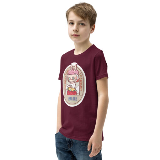 POP MART Labubu Printing Youth Short Sleeve T-Shirt P1-179 - Image 9