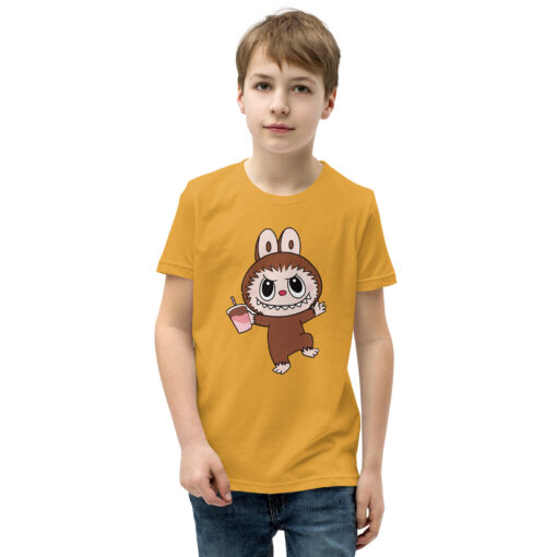 POP MART Labubu Printing Youth Short Sleeve T-Shirt P1-122 - Image 37