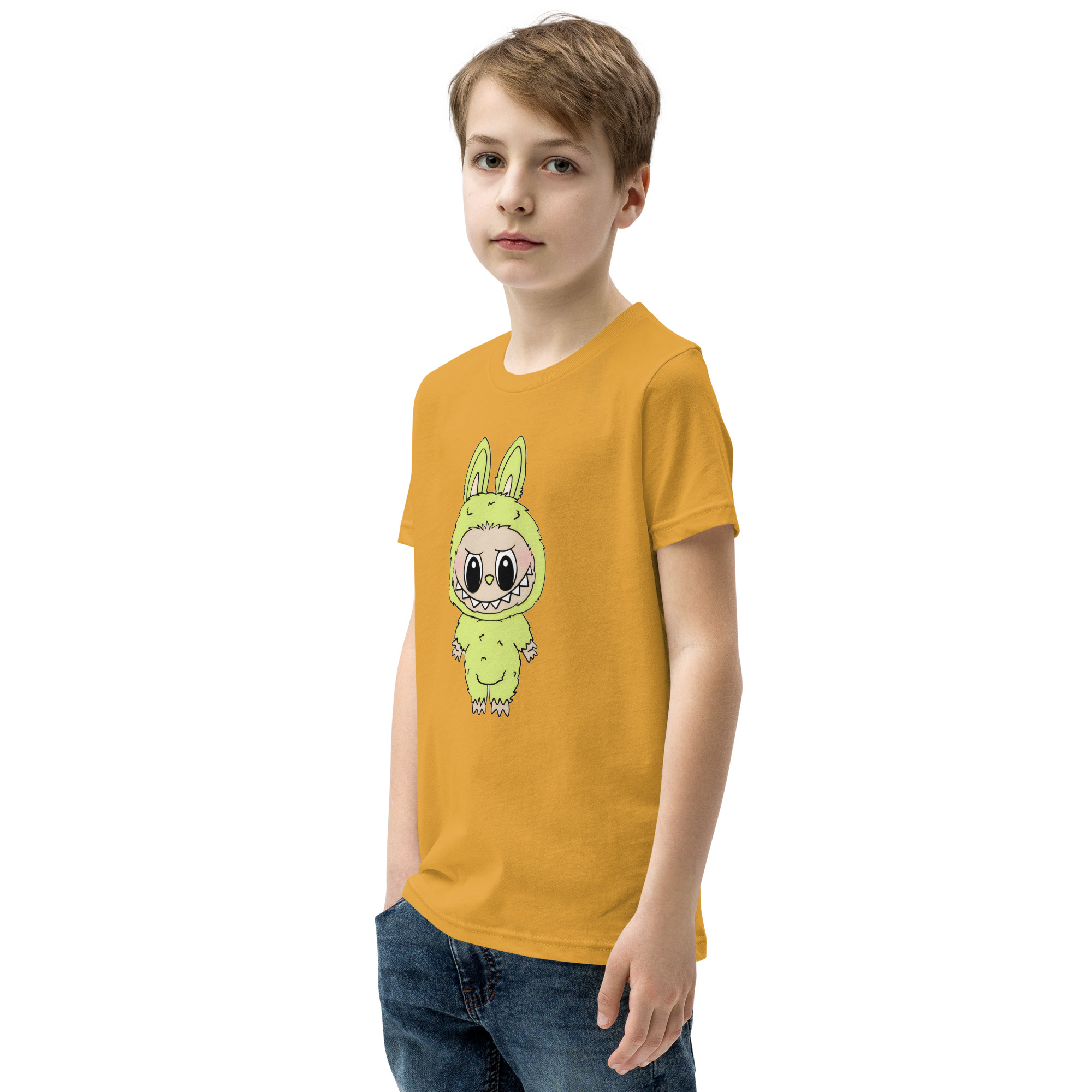 POP MART Labubu Printing Youth Short Sleeve T-Shirt P1-99 - Image 39