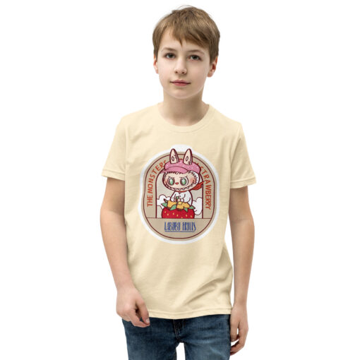 POP MART Labubu Printing Youth Short Sleeve T-Shirt P1-179 - Image 46