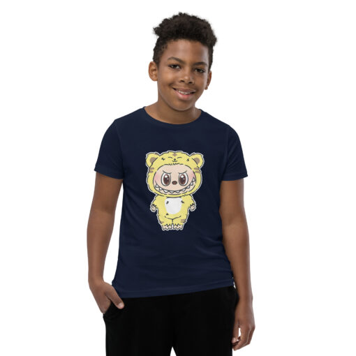 POP MART Labubu Printing Youth Short Sleeve T-Shirt P3-56 - Image 4