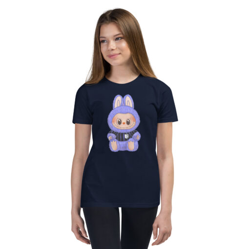 POP MART Labubu Printing Youth Short Sleeve T-Shirt P3-125 - Image 2