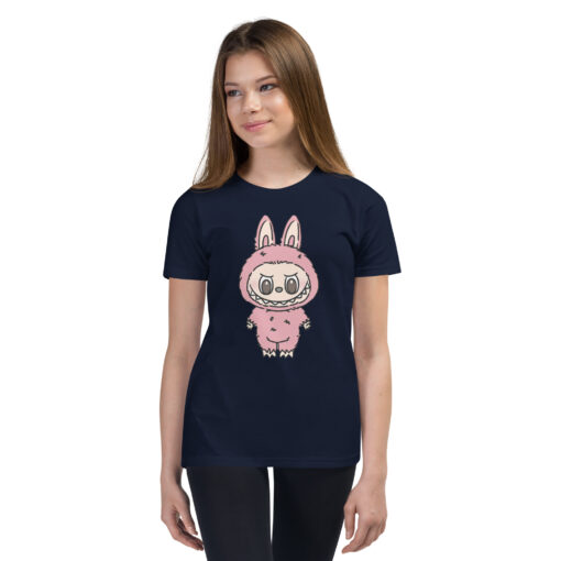 POP MART Labubu Printing Youth Short Sleeve T-Shirt P3-150 - Image 2
