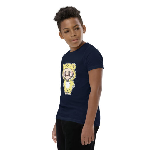 POP MART Labubu Printing Youth Short Sleeve T-Shirt P3-56 - Image 5
