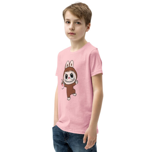 POP MART Labubu Printing Youth Short Sleeve T-Shirt P1-122 - Image 42