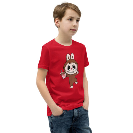 POP MART Labubu Printing Youth Short Sleeve T-Shirt P1-122 - Image 14