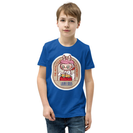 POP MART Labubu Printing Youth Short Sleeve T-Shirt P1-179 - Image 19