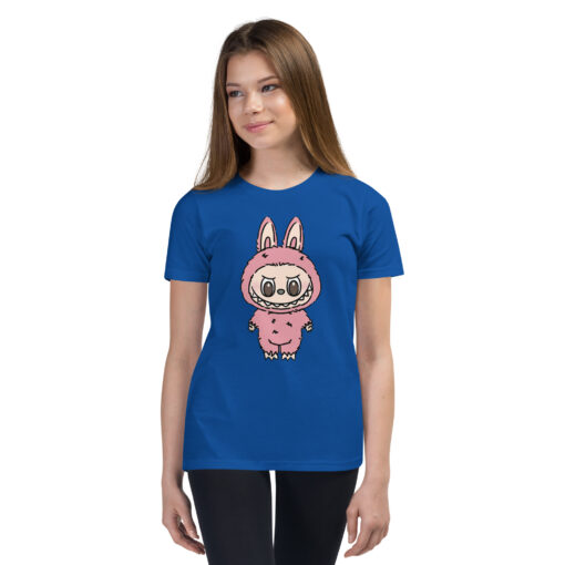 POP MART Labubu Printing Youth Short Sleeve T-Shirt P3-150 - Image 7