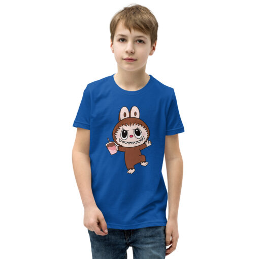 POP MART Labubu Printing Youth Short Sleeve T-Shirt P1-122 - Image 19