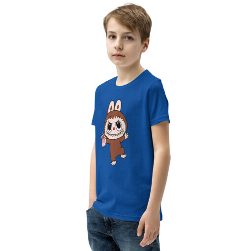 POP MART Labubu Printing Youth Short Sleeve T-Shirt P1-122 - Image 21