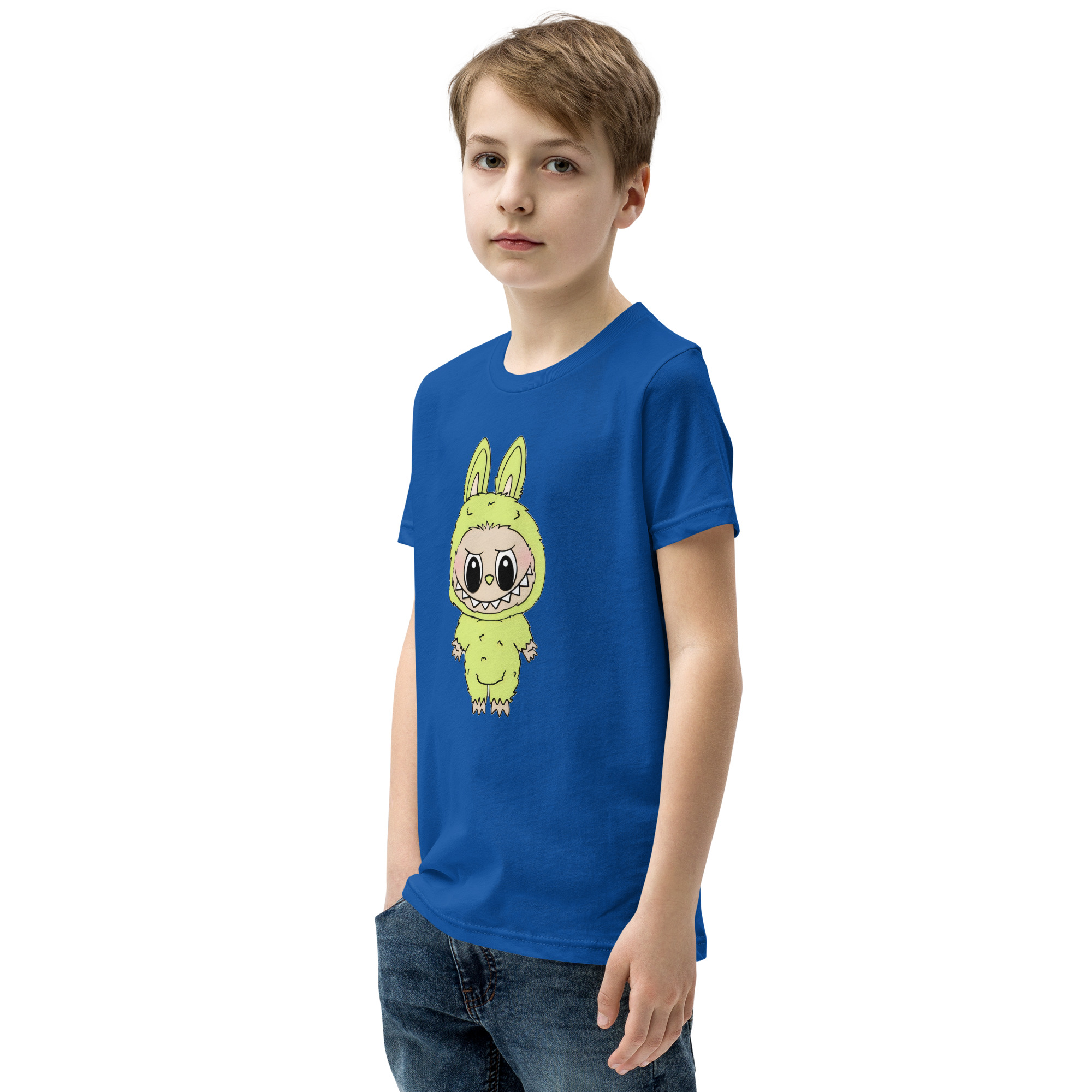 POP MART Labubu Printing Youth Short Sleeve T-Shirt P1-99 - Image 21