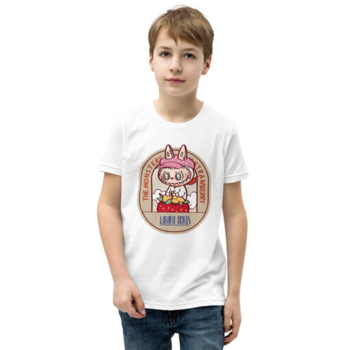 POP MART Labubu Printing Youth Short Sleeve T-Shirt P1-179 - Image 49