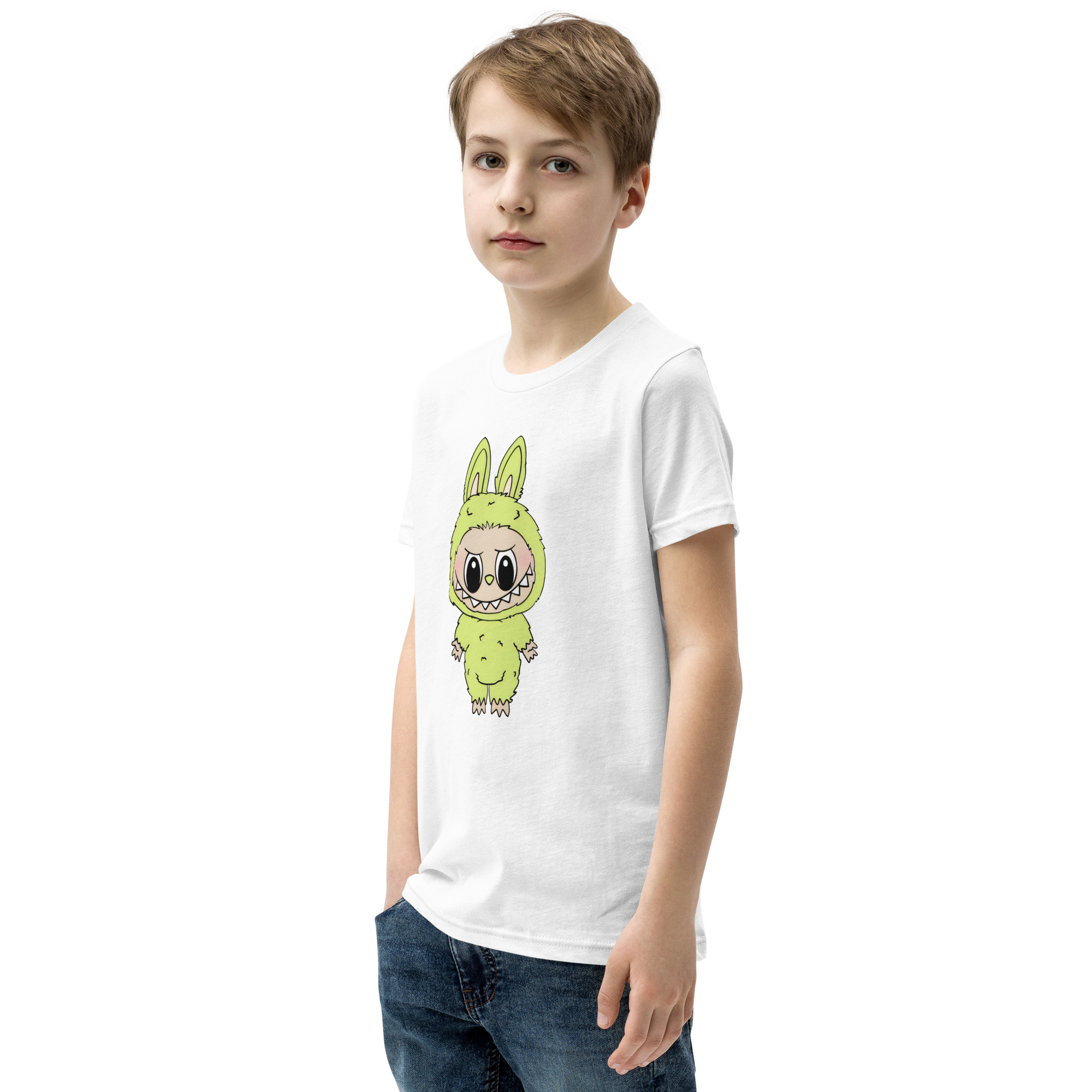 POP MART Labubu Printing Youth Short Sleeve T-Shirt P1-99 - Image 51
