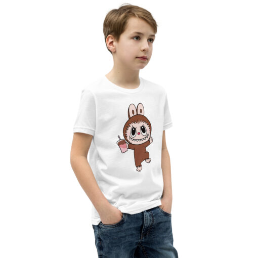 POP MART Labubu Printing Youth Short Sleeve T-Shirt P1-122 - Image 50