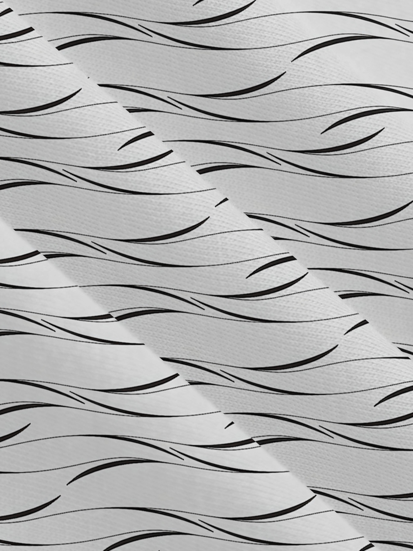 Women's autumn white striped short-sleeved dress - Image 8