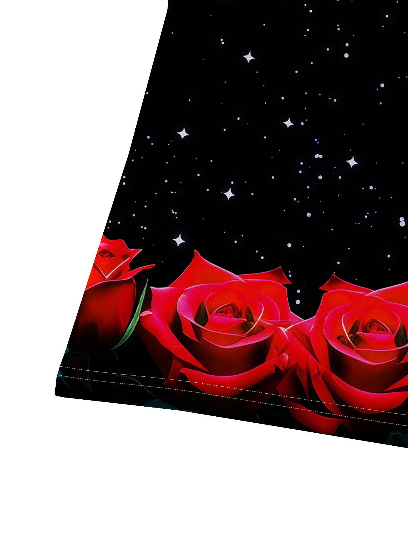 Women's autumn Tiger rose printed cardigan vest dress set - Image 6