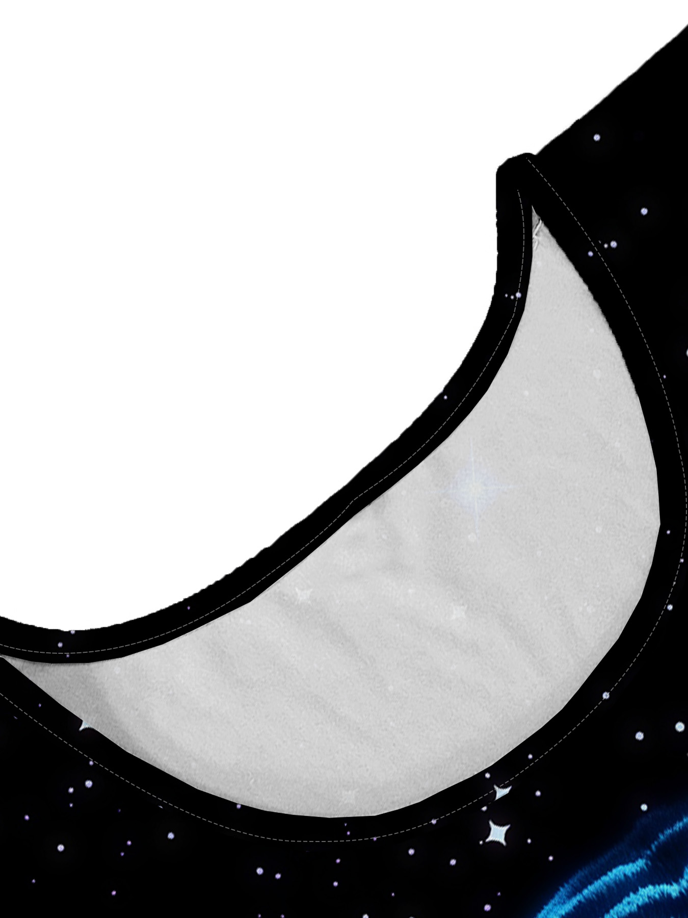 Women's autumn blue tiger print short-sleeved dress - Image 7