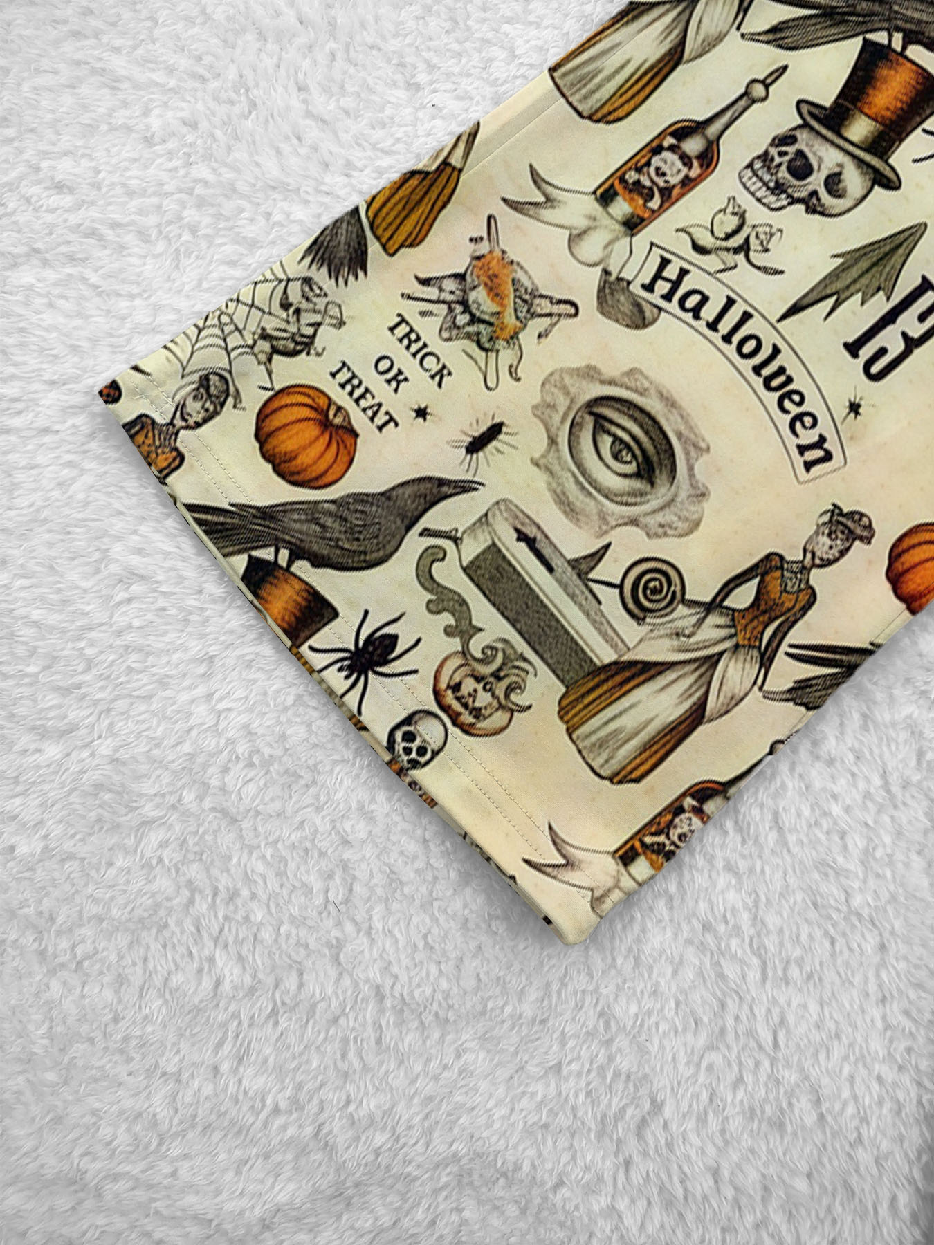 Women's autumn Halloween-themed wide-leg pants - Image 6