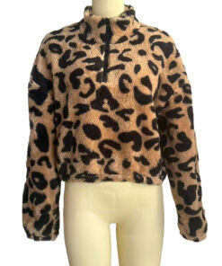 Women's autumn and winter plush collar long sleeve